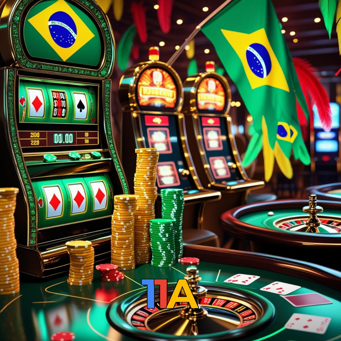 11A:Jogue poker, aposte no futebol e ganhe em grandes jogos de cassino!